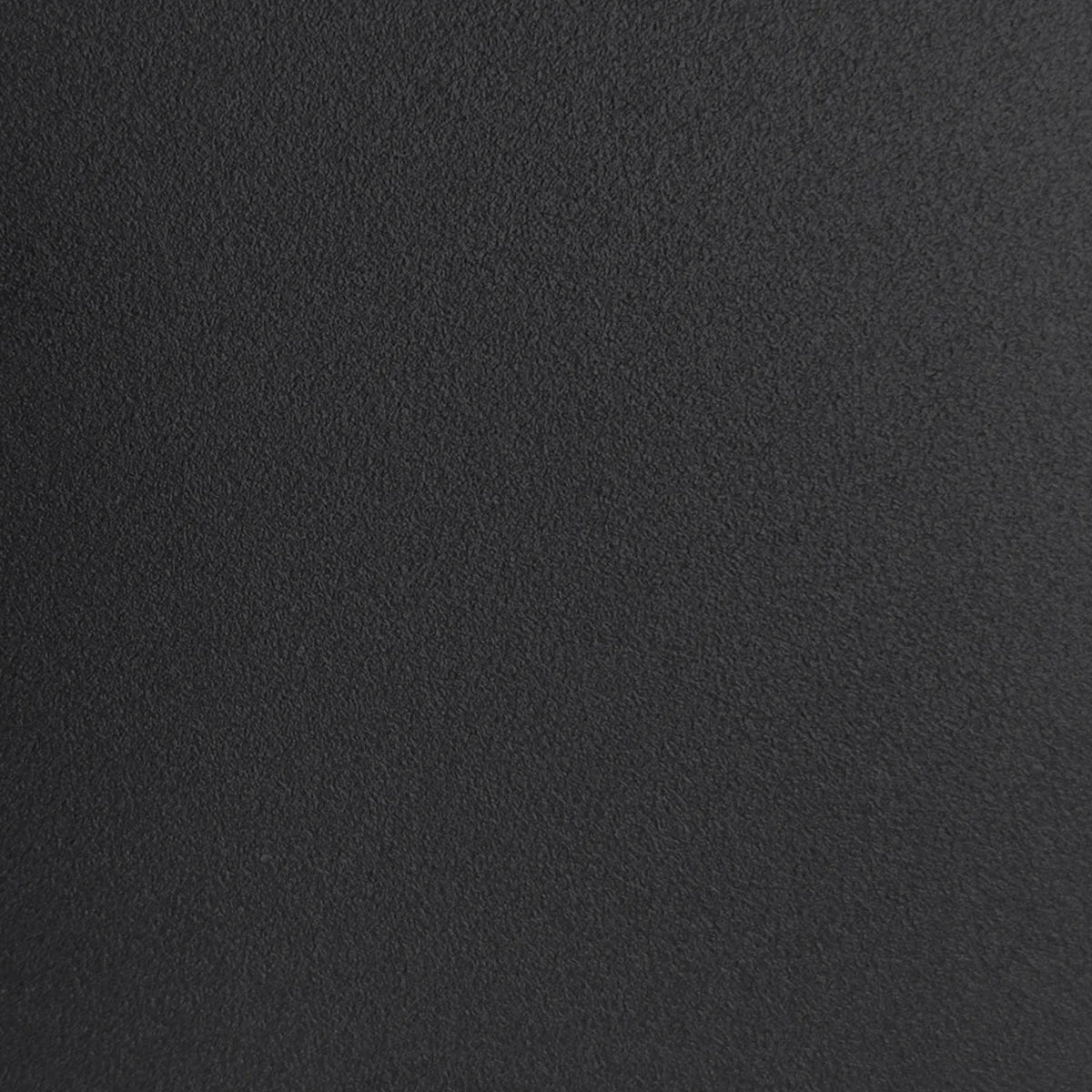 Steel powder coating black color sample