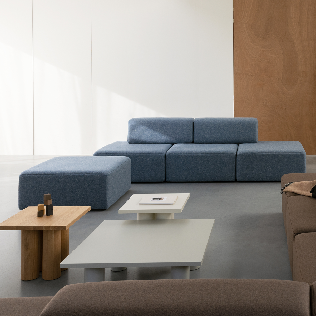 Brick sofa - Chaise longue links