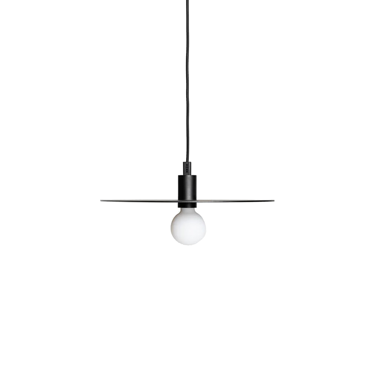 Nod pendant light L black