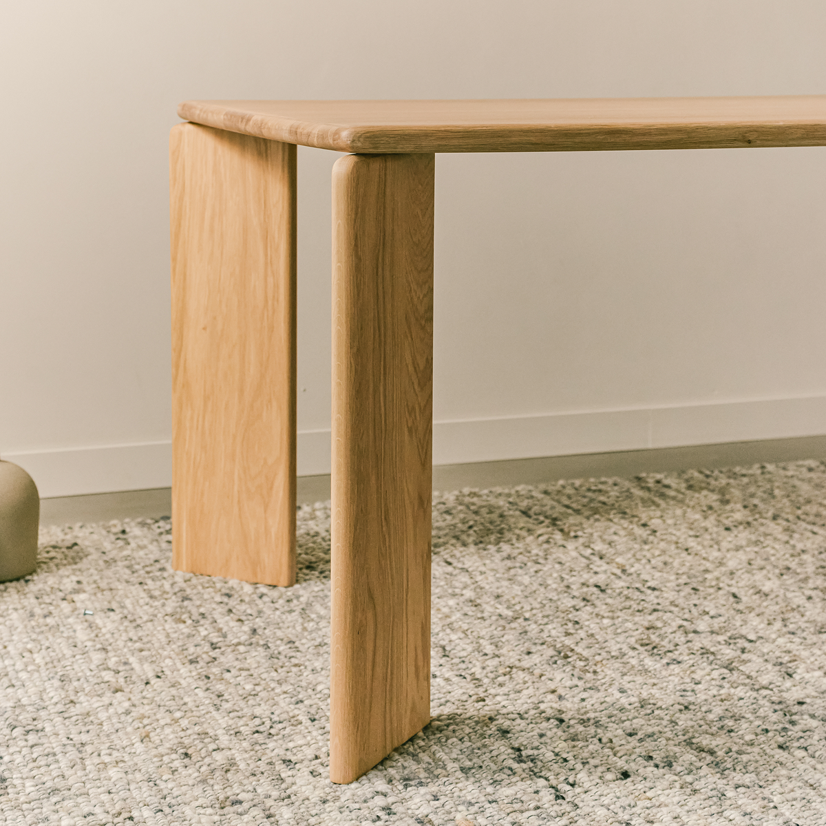 Soft tafel eiken naturel lak, rechthoekig