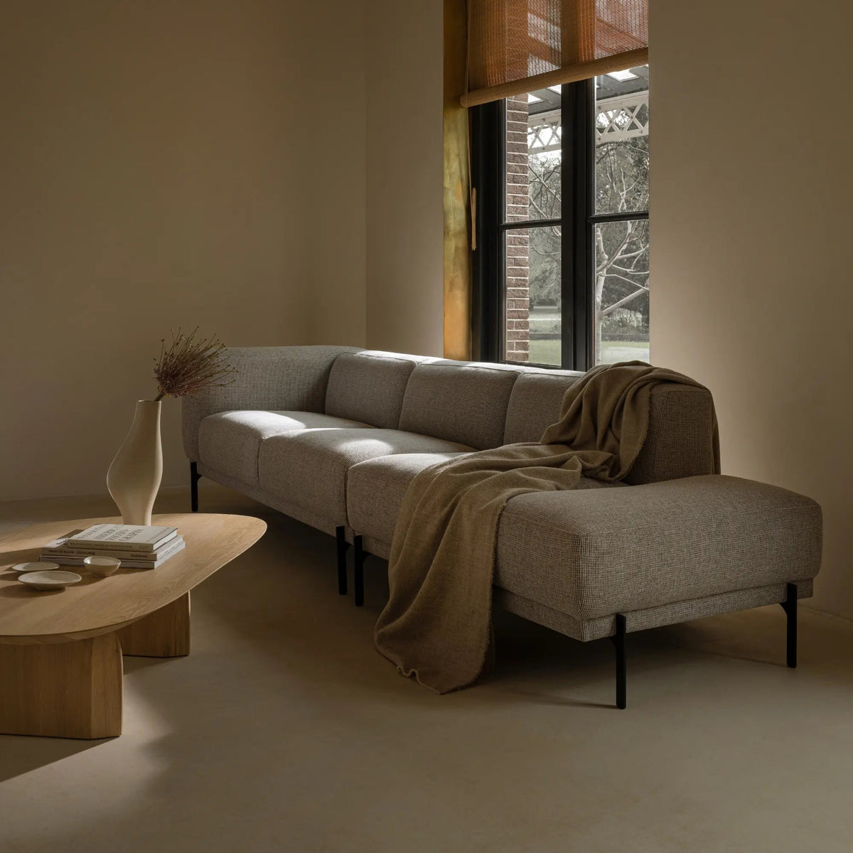 Cave sofa - Chaise longue rechts