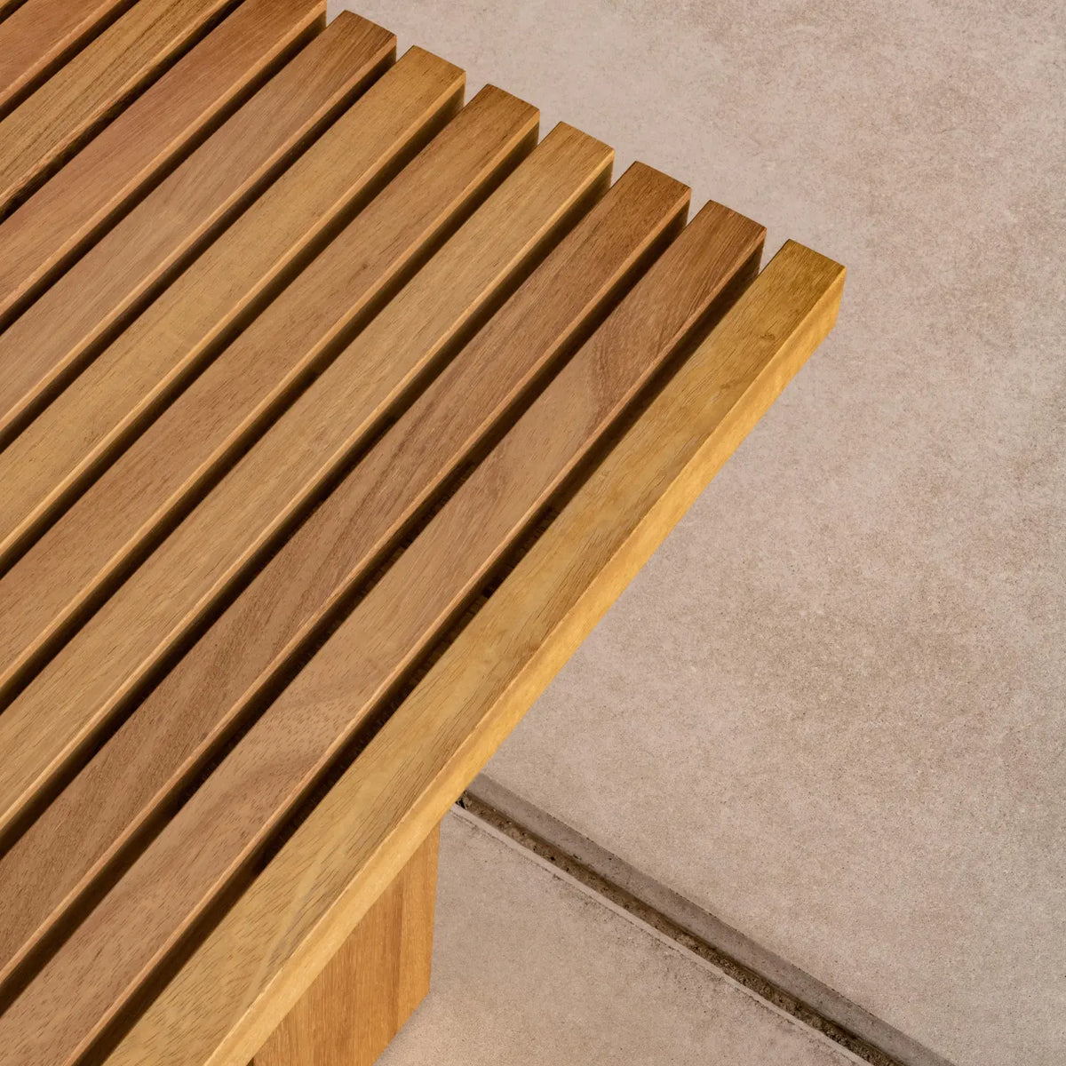Element outdoor dining bench