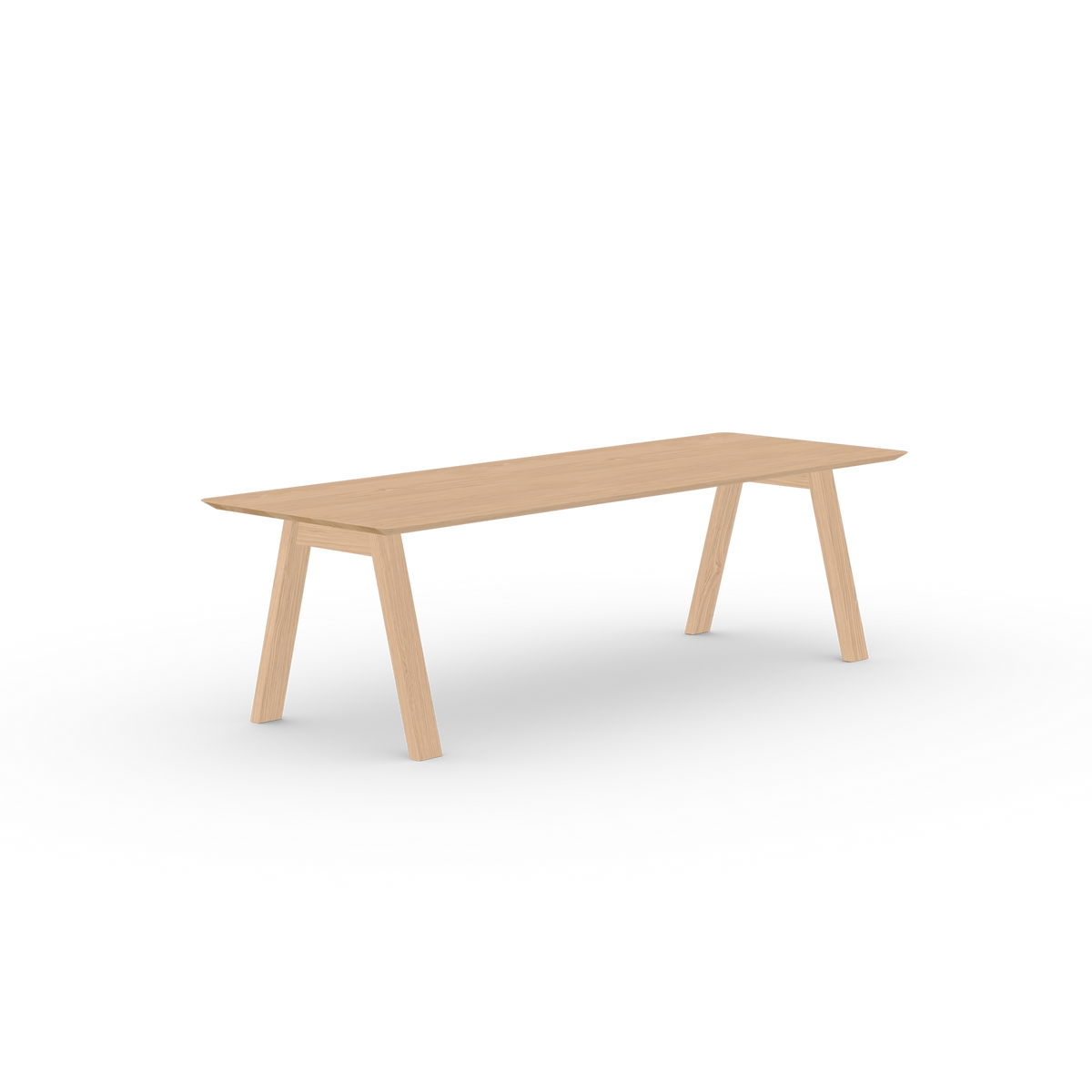 Legno tafel eiken naturel light, rechthoekig
