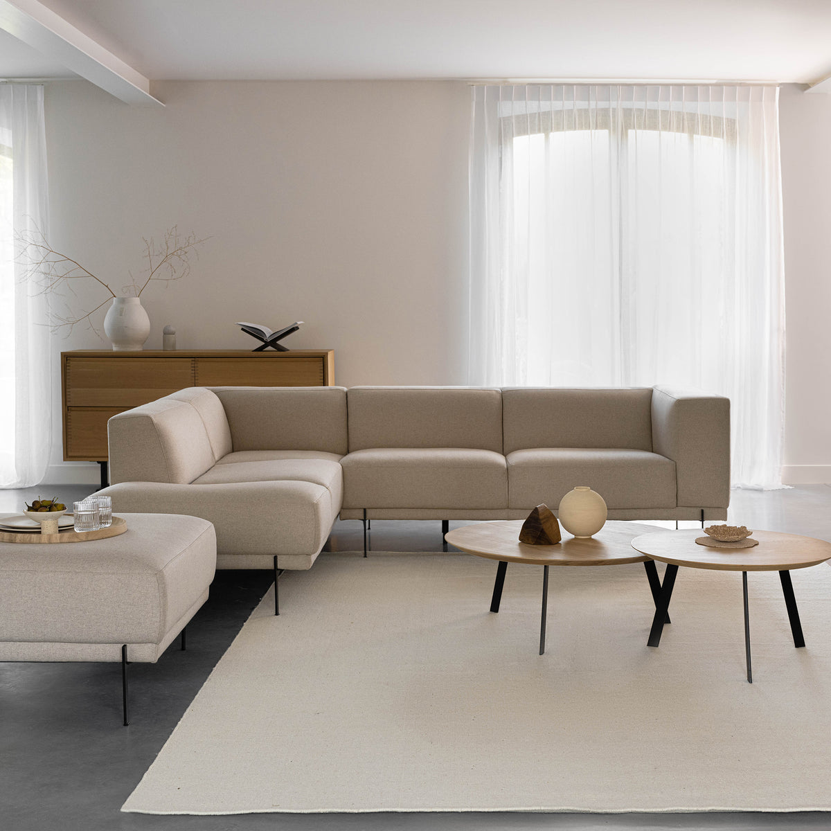 Cave sofa - Chaise longue left