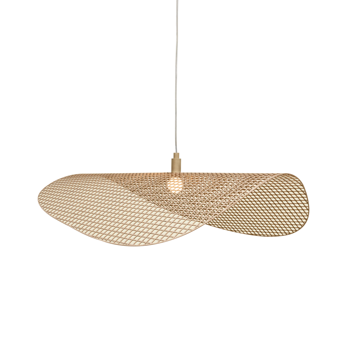 Grid lamp natural