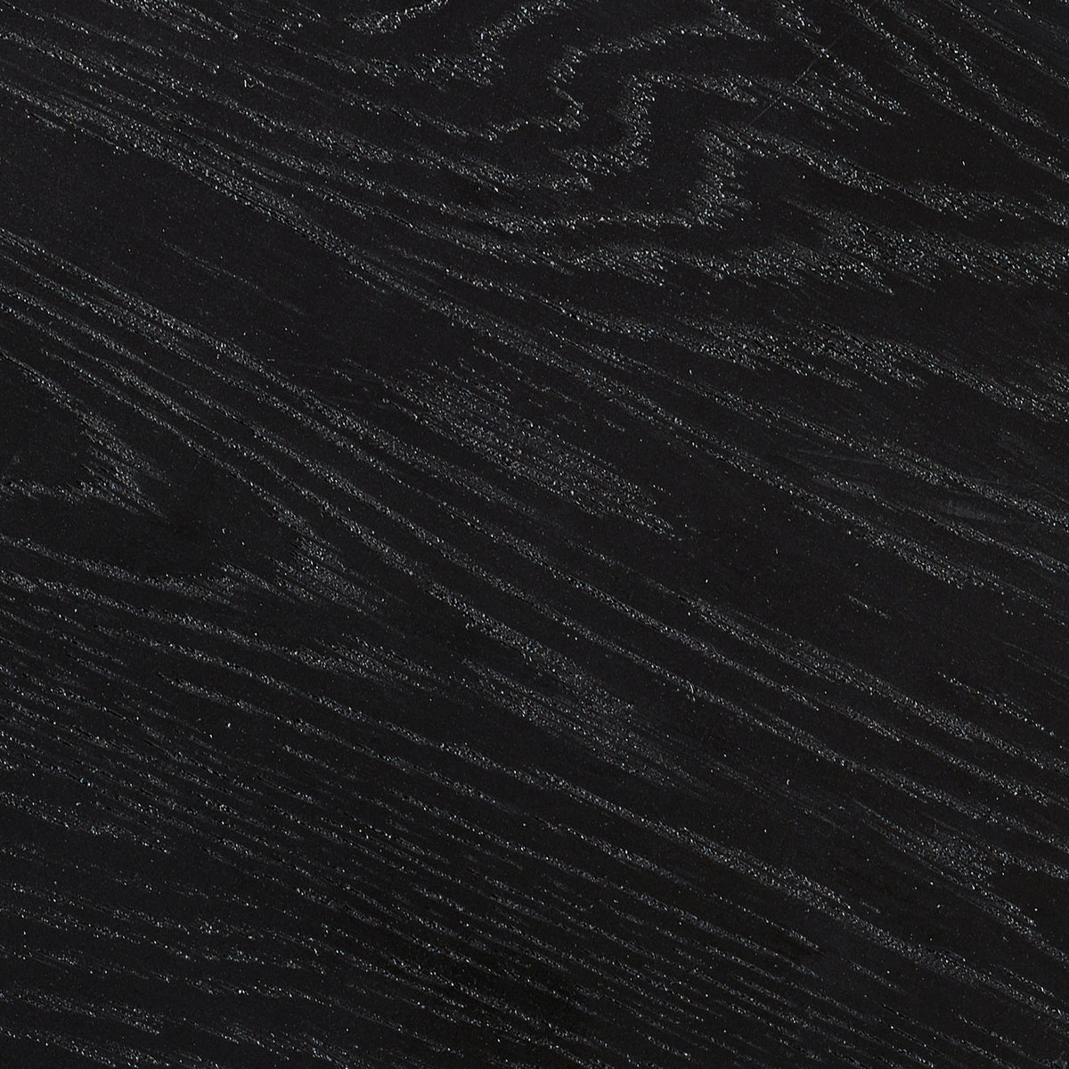 Oak black stain wood sample
